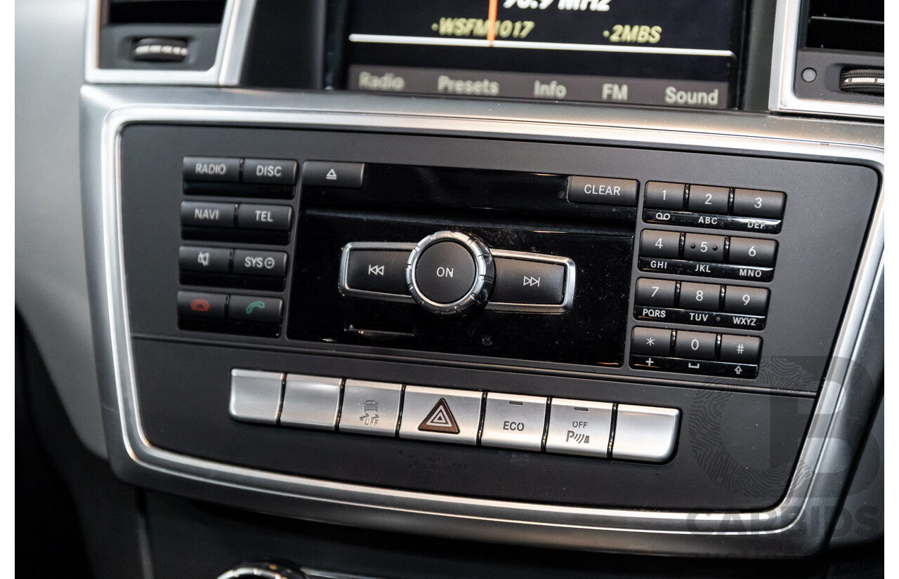 4/2012 Mercedes-Benz ML250 CDI Bluetec (4x4) 166 4d Wagon Tenorite Grey Metallic Turbo Diesel 2.1L