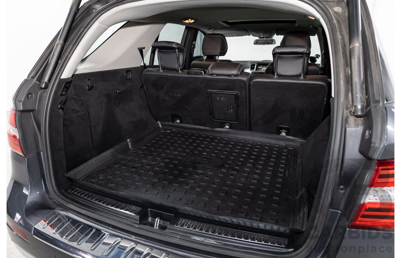 4/2012 Mercedes-Benz ML250 CDI Bluetec (4x4) 166 4d Wagon Tenorite Grey Metallic Turbo Diesel 2.1L