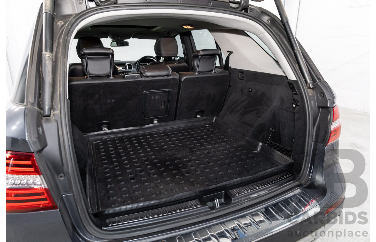 4/2012 Mercedes-Benz ML250 CDI Bluetec (4x4) 166 4d Wagon Tenorite Grey Metallic Turbo Diesel 2.1L