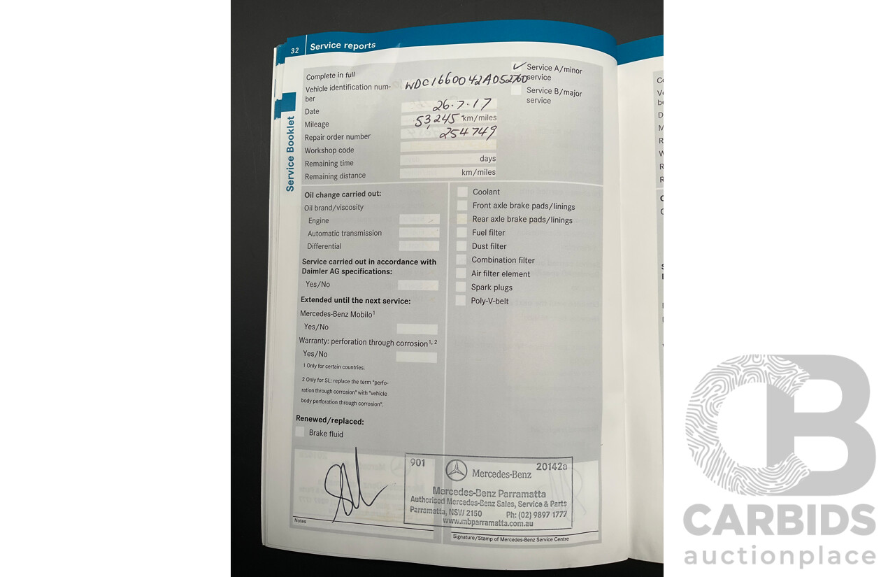 4/2012 Mercedes-Benz ML250 CDI Bluetec (4x4) 166 4d Wagon Tenorite Grey Metallic Turbo Diesel 2.1L