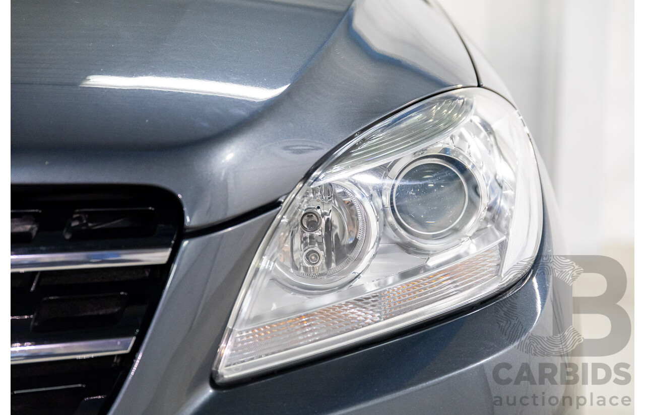 4/2012 Mercedes-Benz ML250 CDI Bluetec (4x4) 166 4d Wagon Tenorite Grey Metallic Turbo Diesel 2.1L