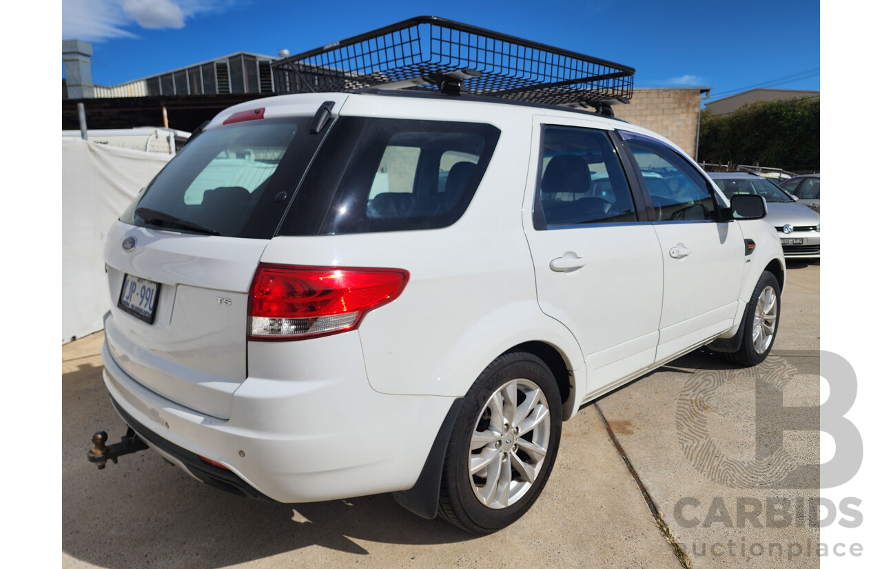 5/2013 Ford Territory TS (4x4) SZ 4d Wagon White 2.7L