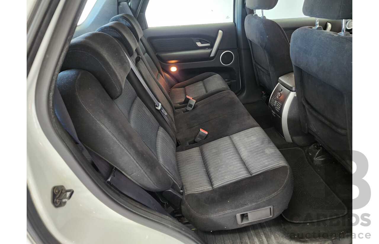 5/2013 Ford Territory TS (4x4) SZ 4d Wagon White 2.7L