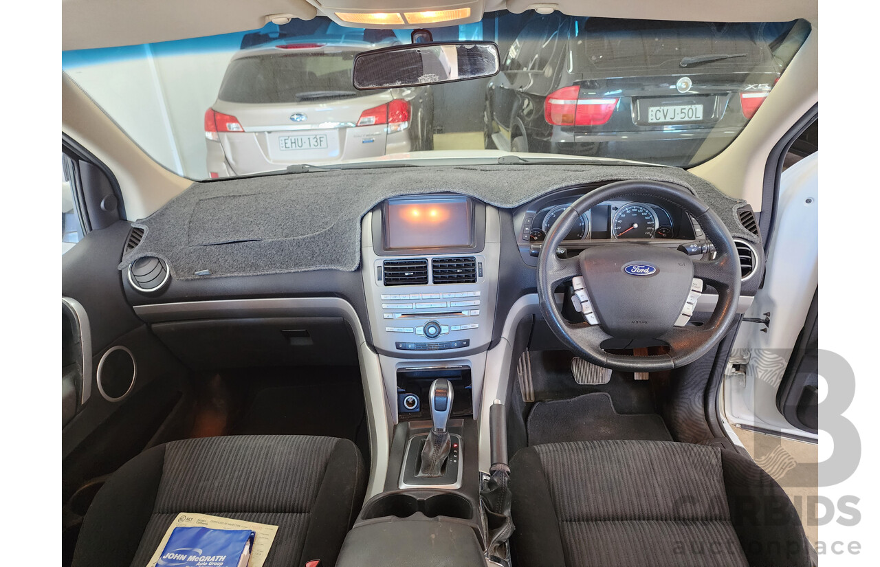 5/2013 Ford Territory TS (4x4) SZ 4d Wagon White 2.7L