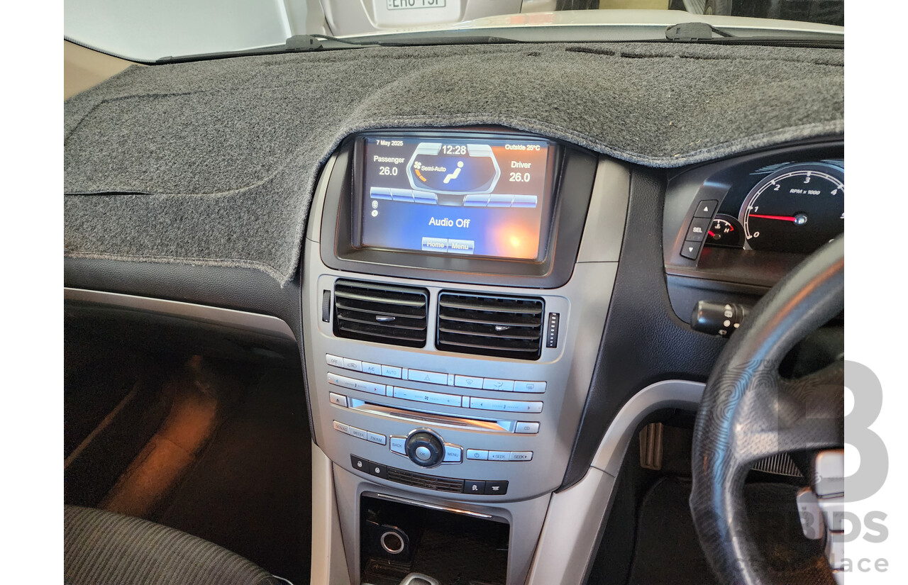 5/2013 Ford Territory TS (4x4) SZ 4d Wagon White 2.7L