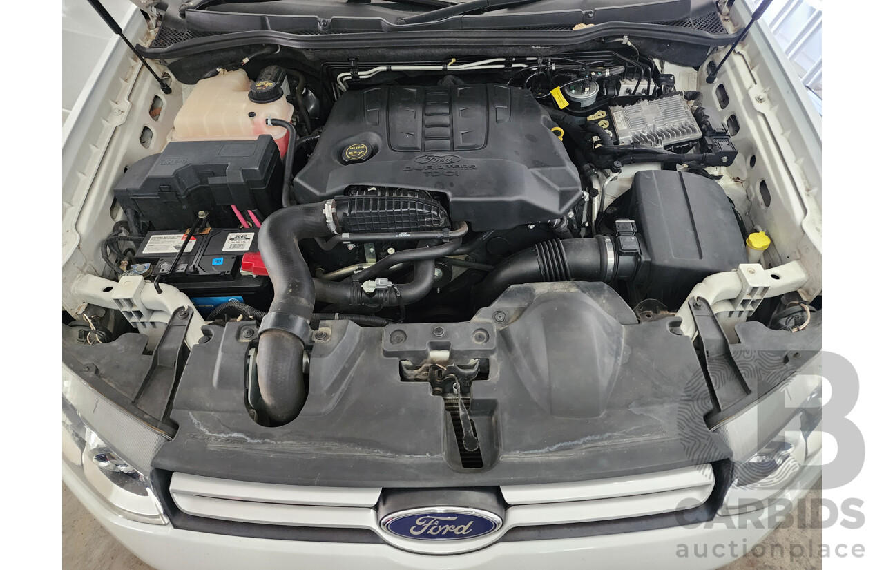 5/2013 Ford Territory TS (4x4) SZ 4d Wagon White 2.7L