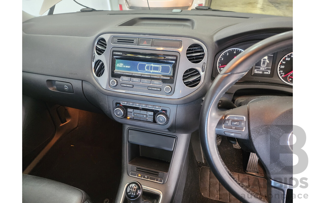 7/2012 Volkswagen Tiguan 132 TSI Pacific 5NC MY12 4d Wagon Beige 2.0L