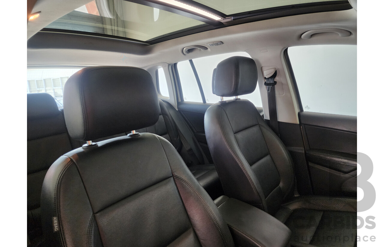 7/2012 Volkswagen Tiguan 132 TSI Pacific 5NC MY12 4d Wagon Beige 2.0L