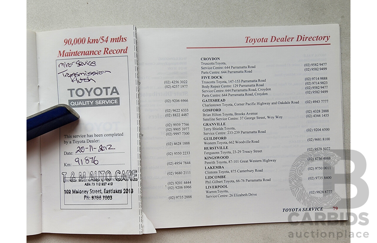 6/2003 Toyota Rav4 Cruiser (4x4) ACA21R 4d Wagon Silver 2.0L