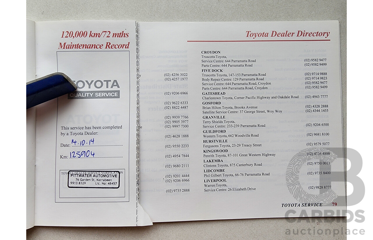 6/2003 Toyota Rav4 Cruiser (4x4) ACA21R 4d Wagon Silver 2.0L