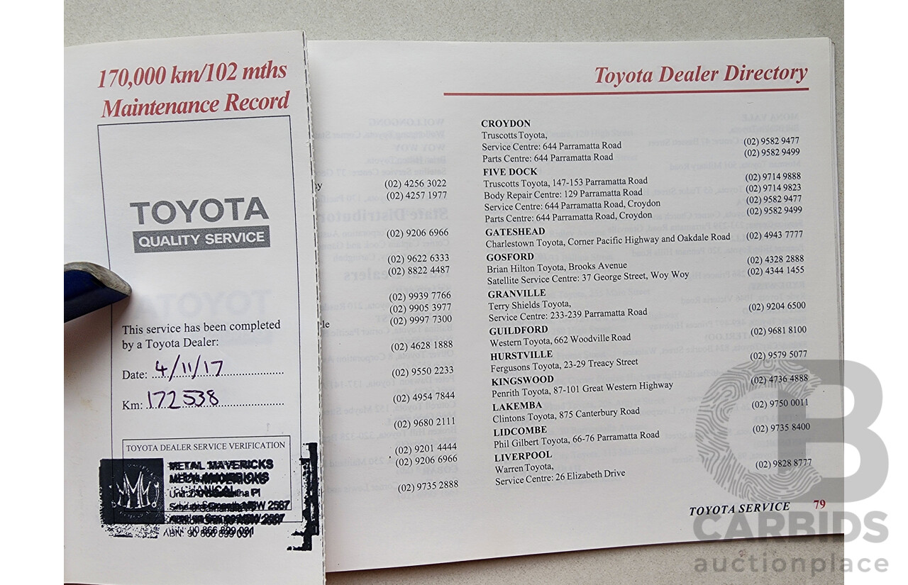 6/2003 Toyota Rav4 Cruiser (4x4) ACA21R 4d Wagon Silver 2.0L