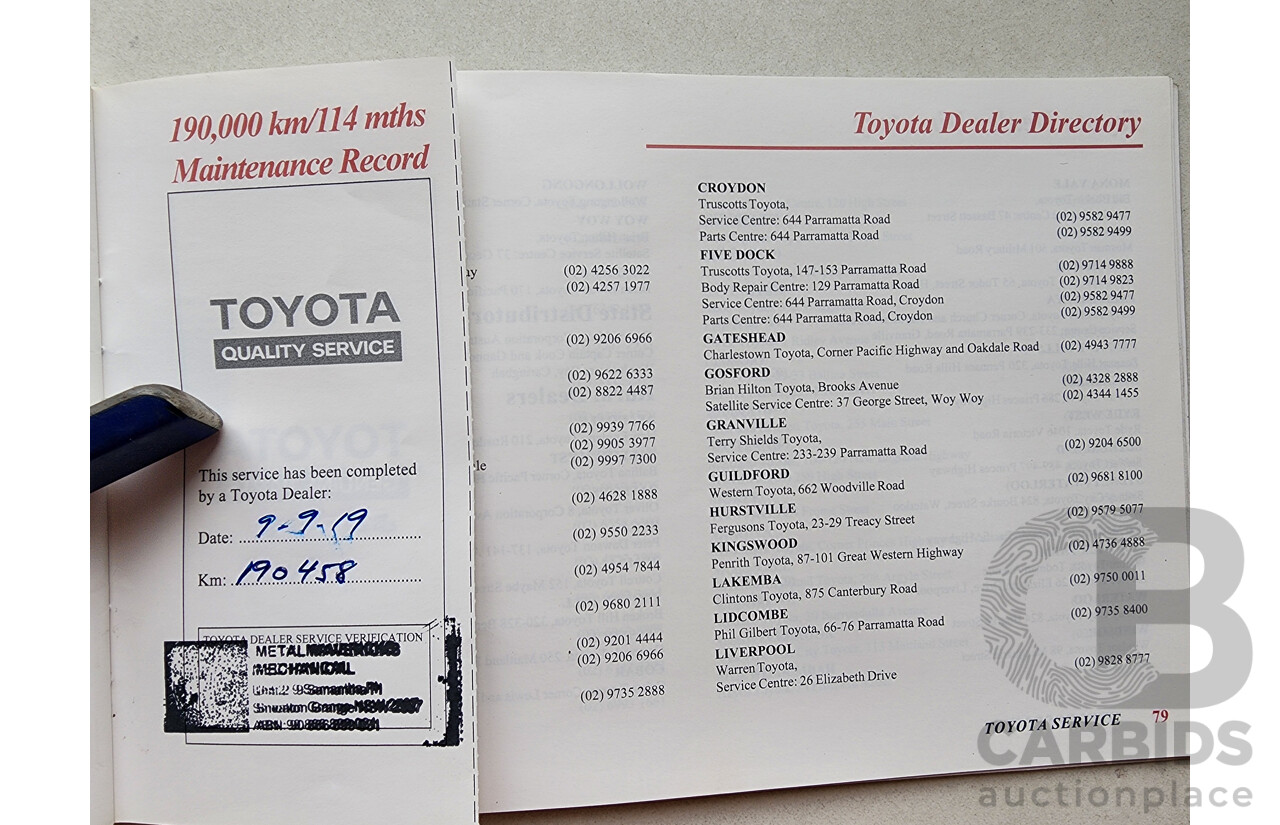 6/2003 Toyota Rav4 Cruiser (4x4) ACA21R 4d Wagon Silver 2.0L