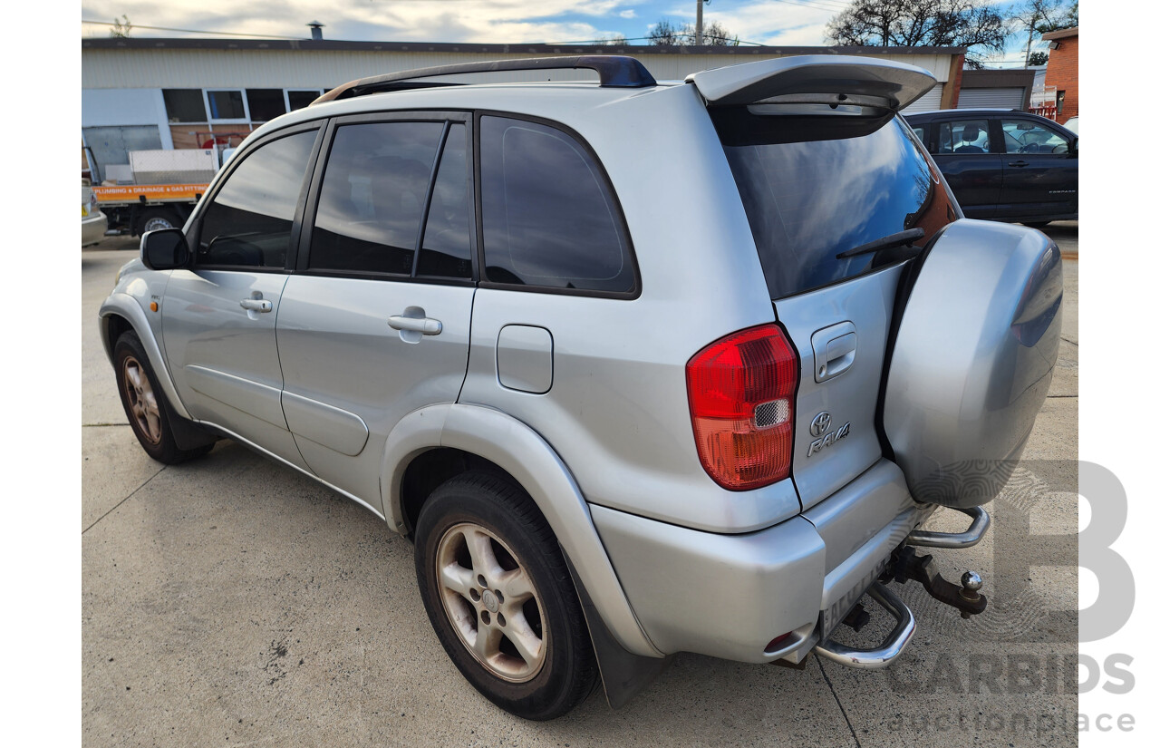 6/2003 Toyota Rav4 Cruiser (4x4) ACA21R 4d Wagon Silver 2.0L