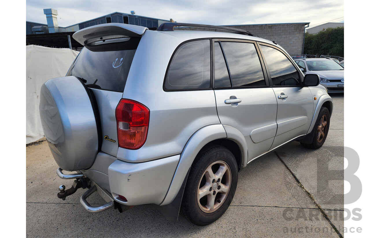 6/2003 Toyota Rav4 Cruiser (4x4) ACA21R 4d Wagon Silver 2.0L