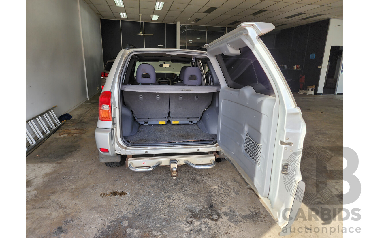 6/2003 Toyota Rav4 Cruiser (4x4) ACA21R 4d Wagon Silver 2.0L