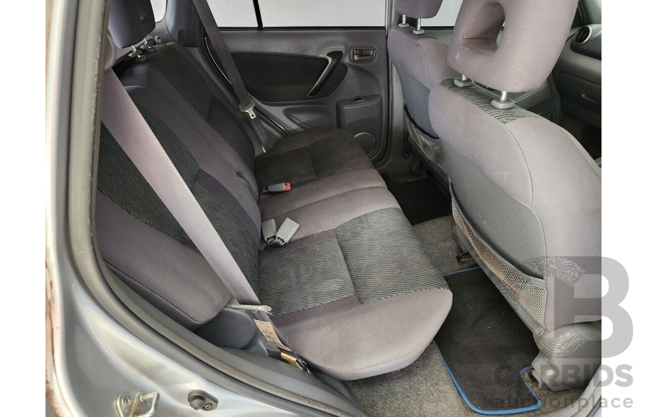 6/2003 Toyota Rav4 Cruiser (4x4) ACA21R 4d Wagon Silver 2.0L