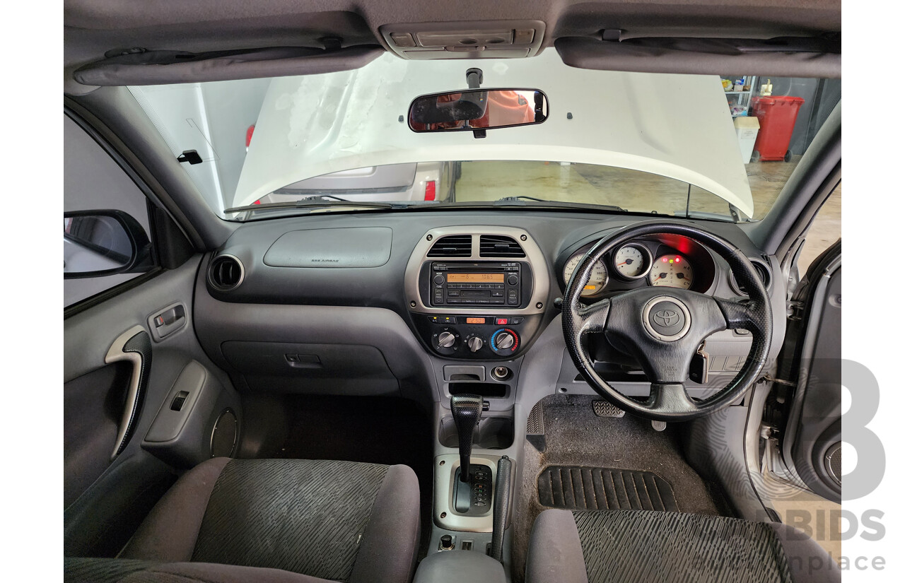6/2003 Toyota Rav4 Cruiser (4x4) ACA21R 4d Wagon Silver 2.0L