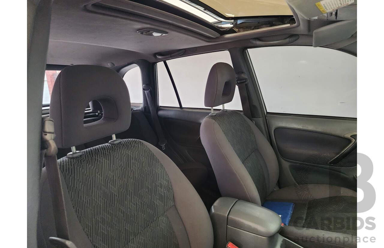 6/2003 Toyota Rav4 Cruiser (4x4) ACA21R 4d Wagon Silver 2.0L