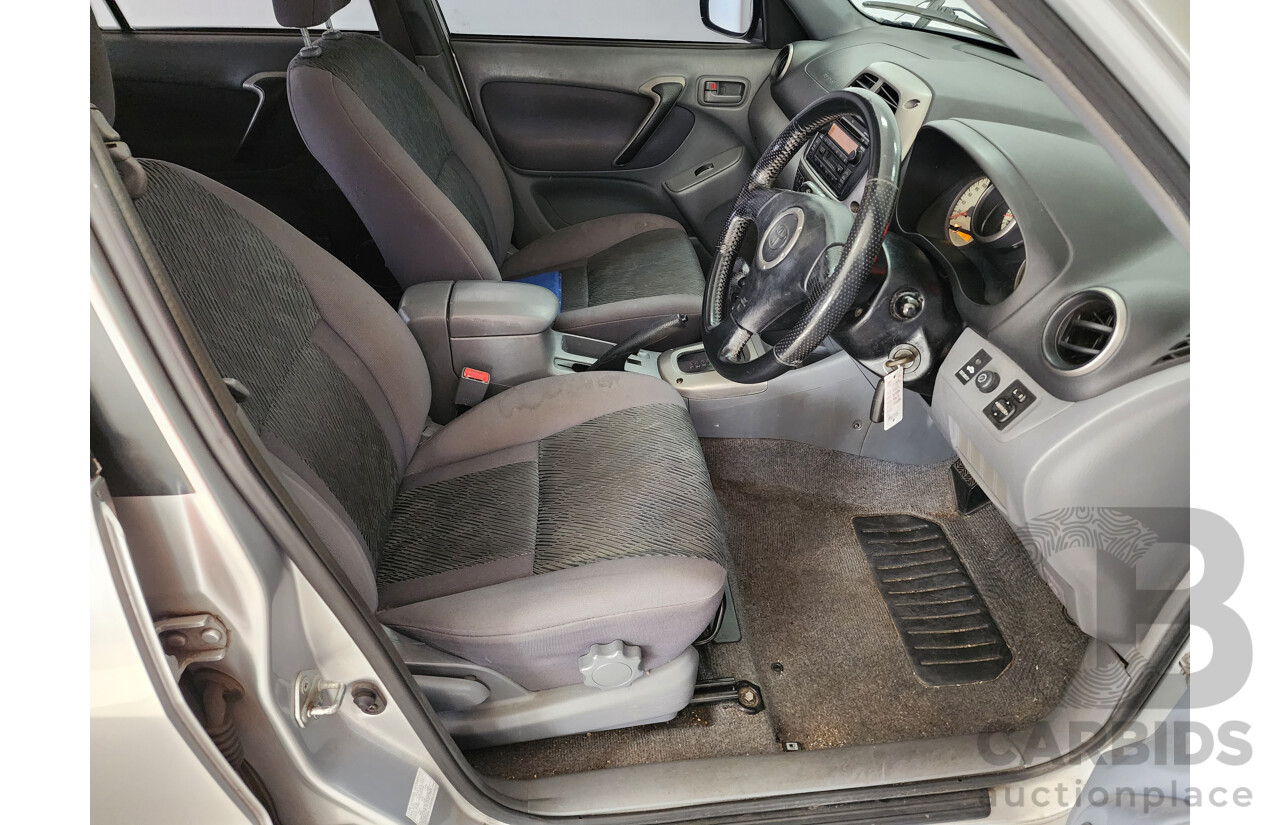 6/2003 Toyota Rav4 Cruiser (4x4) ACA21R 4d Wagon Silver 2.0L