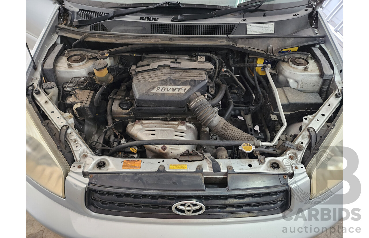 6/2003 Toyota Rav4 Cruiser (4x4) ACA21R 4d Wagon Silver 2.0L