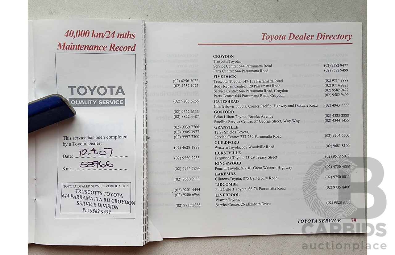 6/2003 Toyota Rav4 Cruiser (4x4) ACA21R 4d Wagon Silver 2.0L