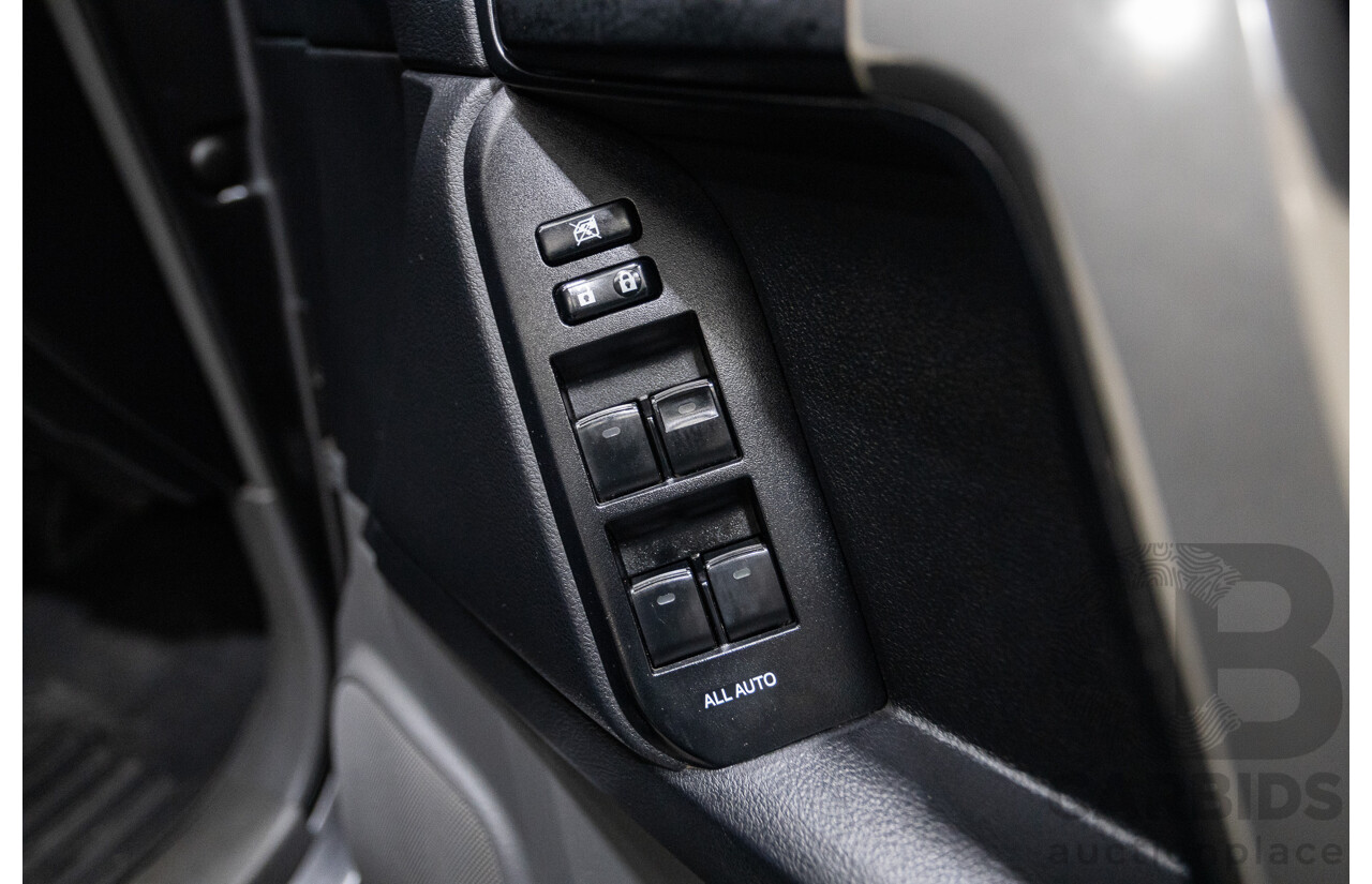 8/2013 Toyota Landcruiser Prado GXL (4x4) KDJ150R 4d Wagon Graphite Metallic Grey Turbo Diesel 3.0L - 7 Seater