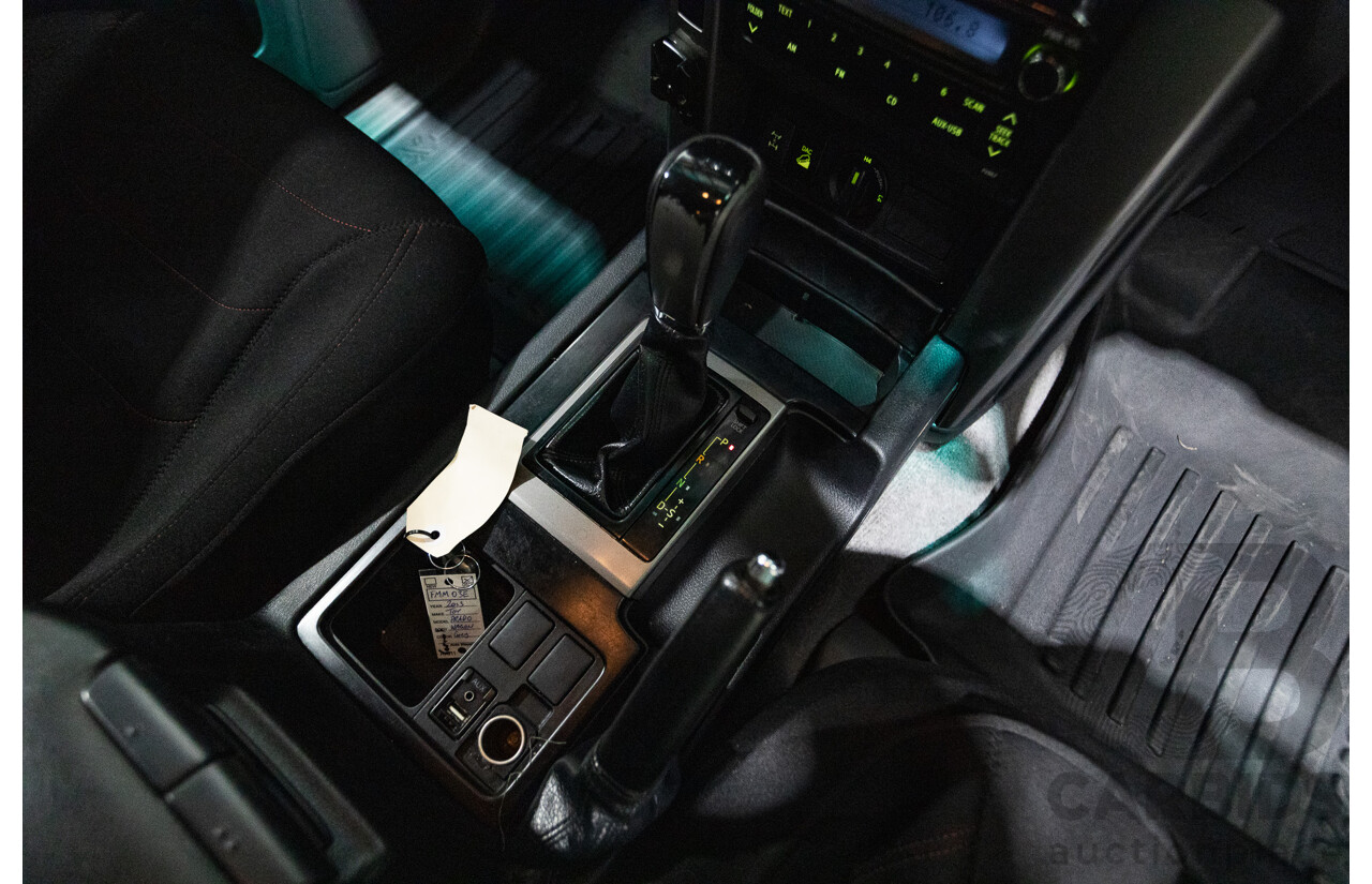 8/2013 Toyota Landcruiser Prado GXL (4x4) KDJ150R 4d Wagon Graphite Metallic Grey Turbo Diesel 3.0L - 7 Seater