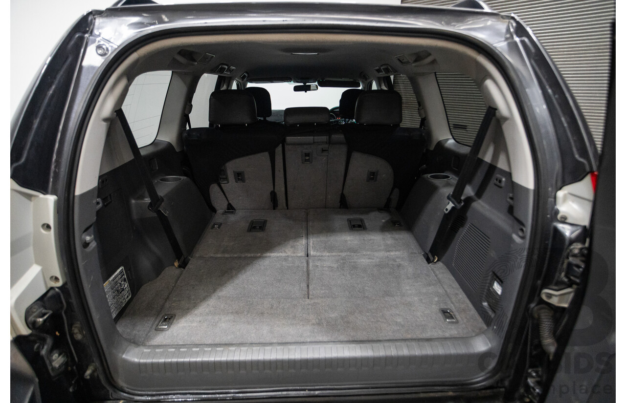 8/2013 Toyota Landcruiser Prado GXL (4x4) KDJ150R 4d Wagon Graphite Metallic Grey Turbo Diesel 3.0L - 7 Seater