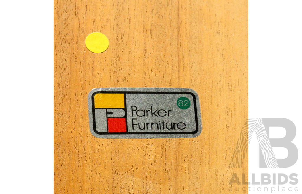 Vintage Teak Two Door Wardrobe with Fitted Interior by Parker Furniture