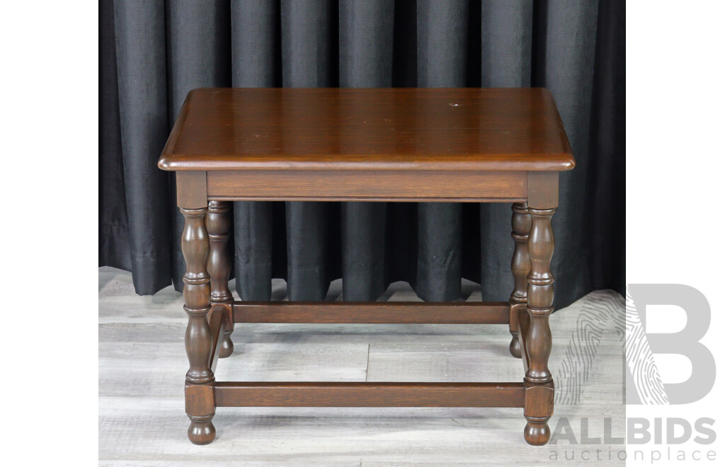 Pair of Oak Sidetables by Ercol