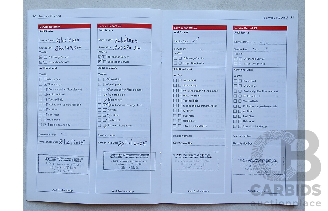 7/2012 Audi Q5 3.0 TDI Quattro 8R MY12 4d Wagon White 3.0L