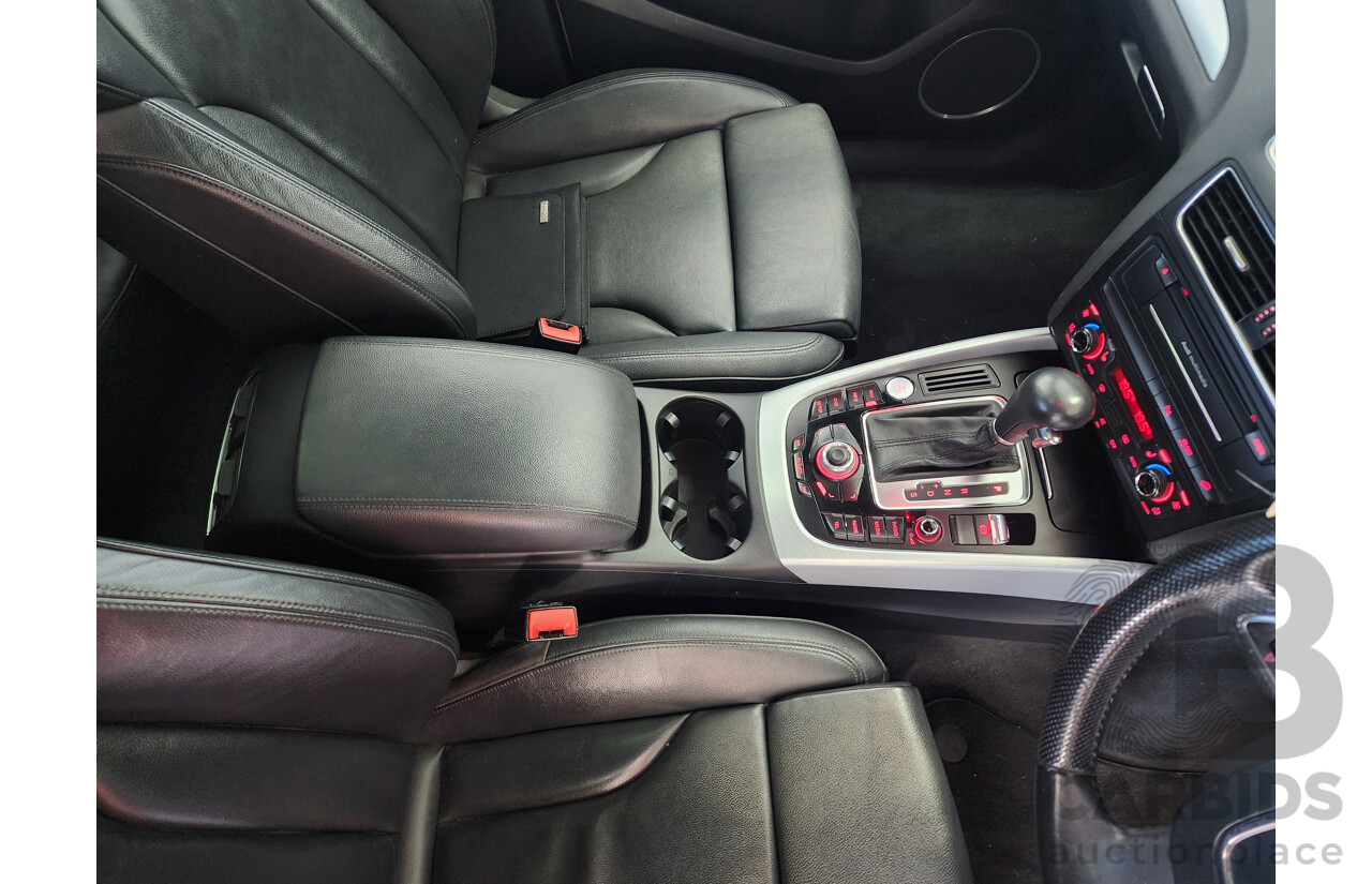 7/2012 Audi Q5 3.0 TDI Quattro 8R MY12 4d Wagon White 3.0L