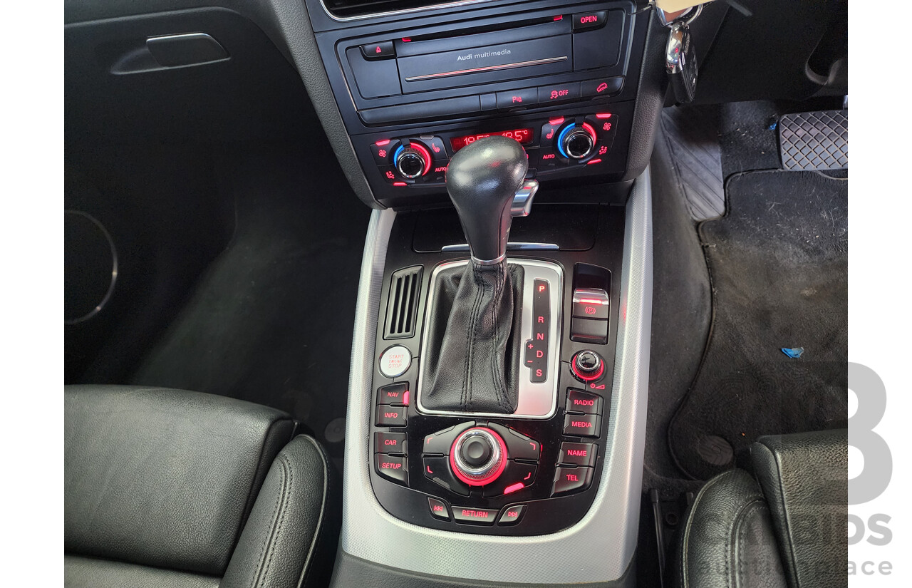 7/2012 Audi Q5 3.0 TDI Quattro 8R MY12 4d Wagon White 3.0L