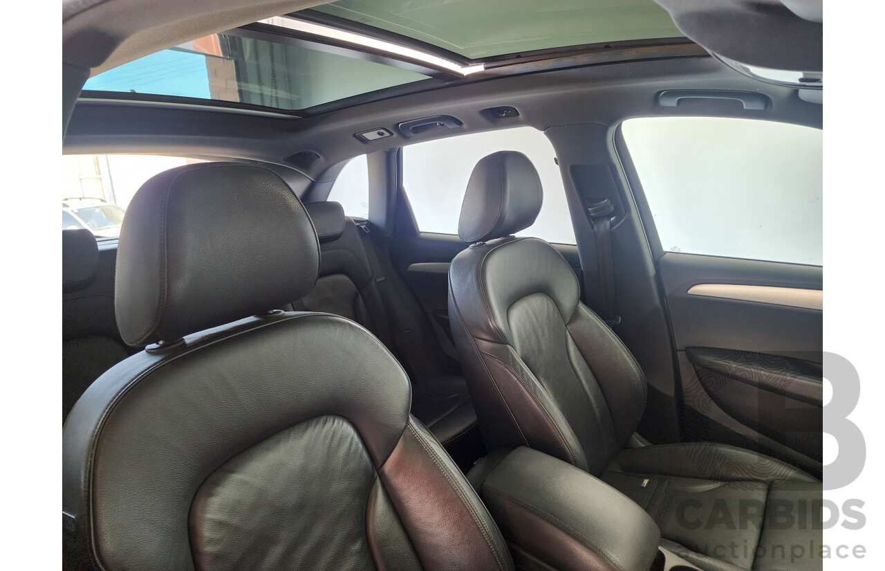 7/2012 Audi Q5 3.0 TDI Quattro 8R MY12 4d Wagon White 3.0L