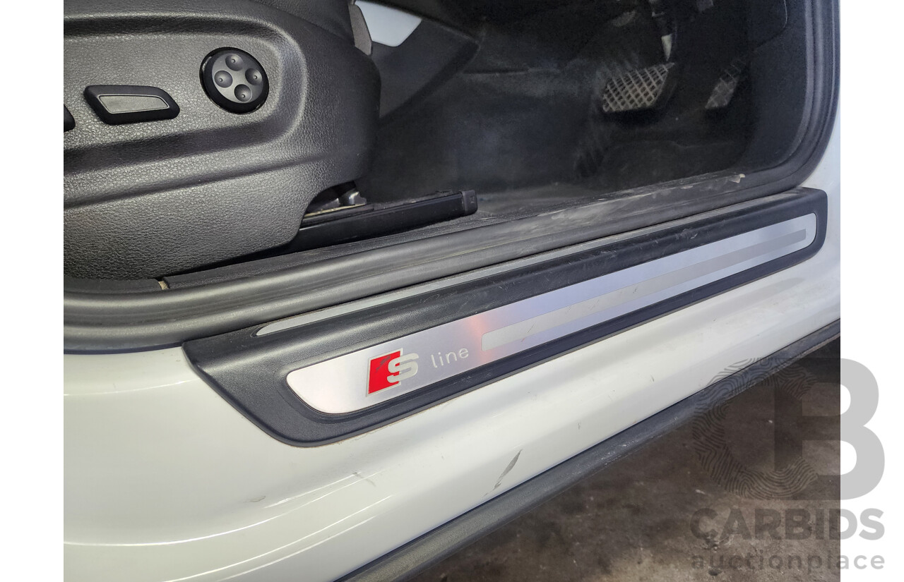 7/2012 Audi Q5 3.0 TDI Quattro 8R MY12 4d Wagon White 3.0L