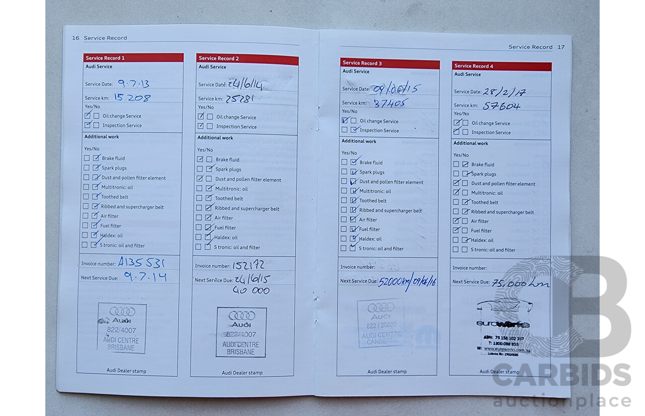 7/2012 Audi Q5 3.0 TDI Quattro 8R MY12 4d Wagon White 3.0L