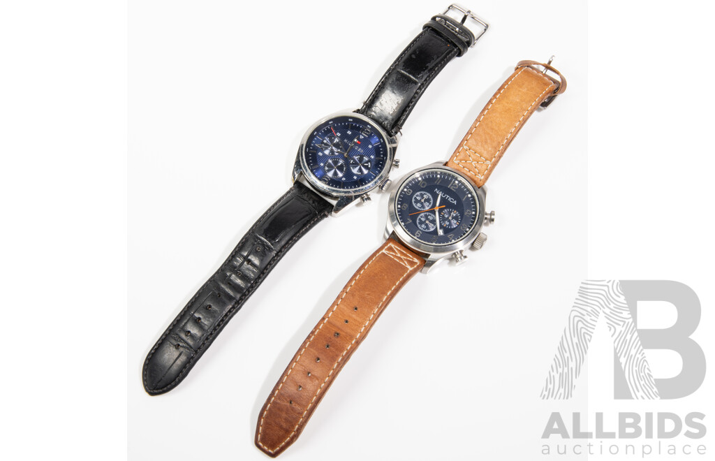 Tommy Hilfiger & Nautica Mens Dress Watches