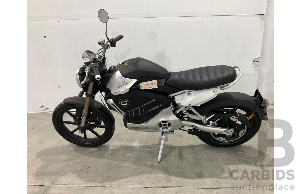 2023 SUPER SOCO TC MAX Electric Motorbike