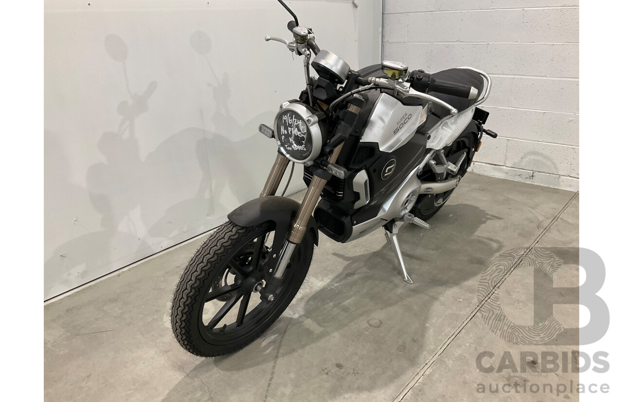 2023 SUPER SOCO TC MAX Electric Motorbike