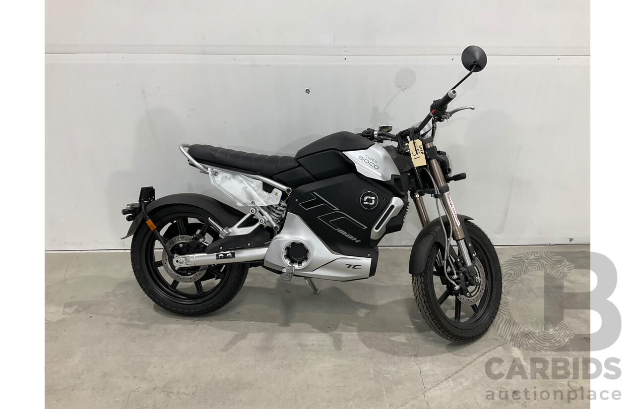 2023 SUPER SOCO TC MAX Electric Motorbike