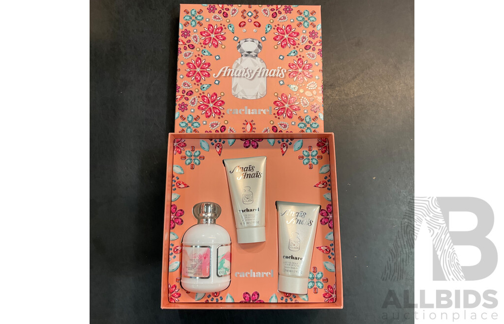 FCUK, CACHAREL, PACO RABANNE Gift Set - Lot of 5