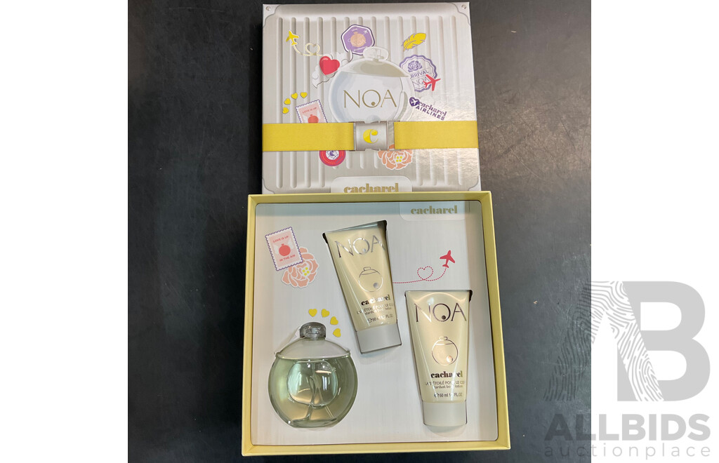 FCUK, CACHAREL, PACO RABANNE Gift Set - Lot of 5
