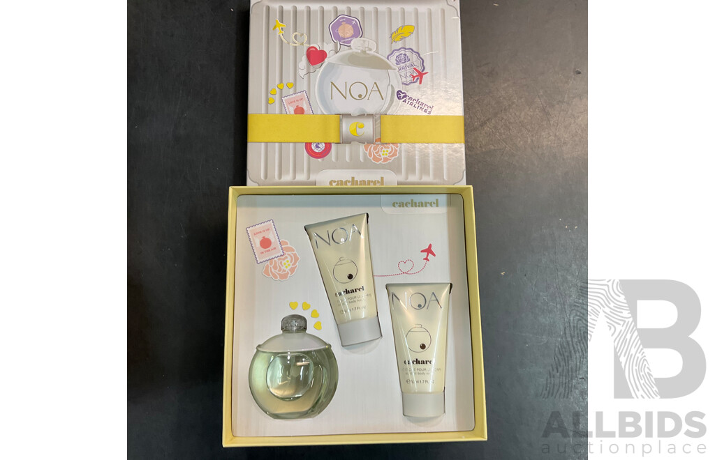 FCUK, CACHAREL, PACO RABANNE Gift Set - Lot of 5