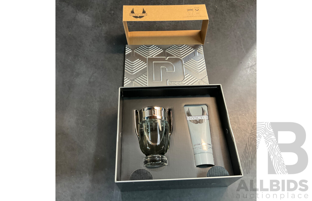 FCUK, CACHAREL, PACO RABANNE Gift Set - Lot of 5