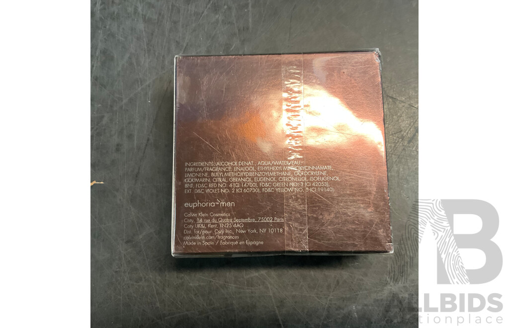 MONTBLANC Starwalker & CLAVIN KLEIN Euphoria Men Eau De Toilette - Lot of 3