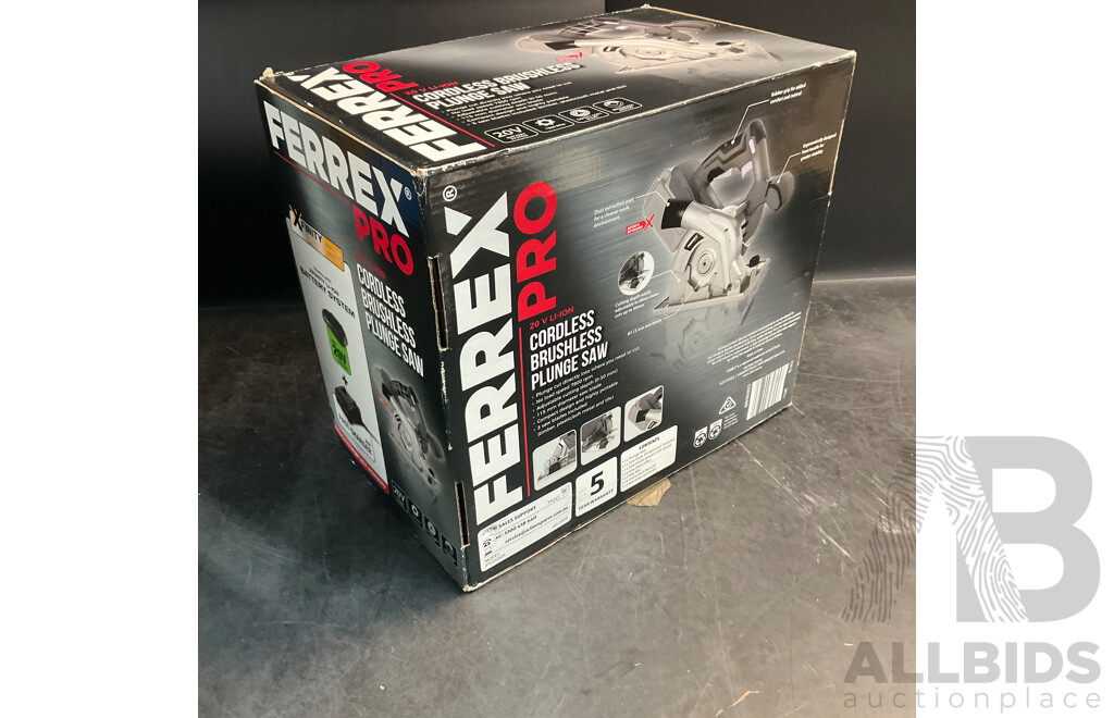 FERREX PRO Brushless Plunge Saw