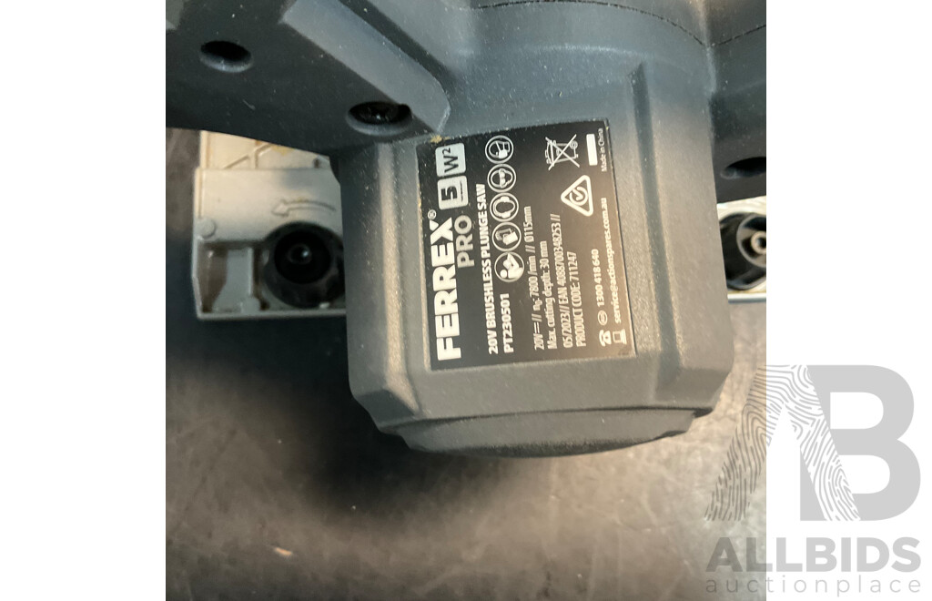 FERREX PRO Brushless Plunge Saw