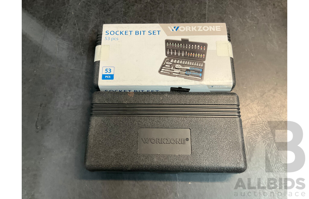 Assorted FERREX PRO, WORKZONE, TROJAN Tools