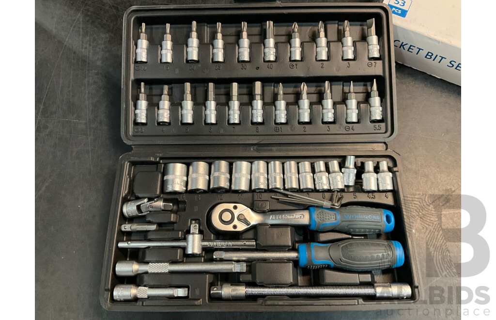 Assorted FERREX PRO, WORKZONE, TROJAN Tools