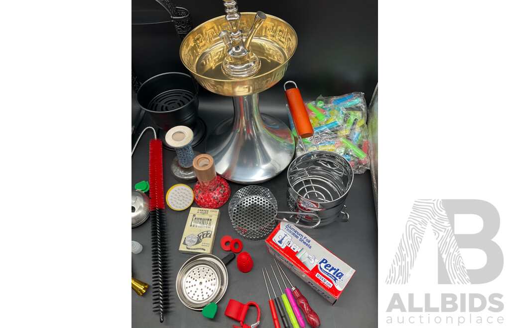 Glass Shisha Hookah with Accessories